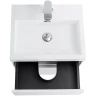 Тумба под раковину BelBagno Pietra Mini 50 PIETRA MINI-500AS-2C-SO-BL подвесная Bianco Lucido МДФ / ЛДСП