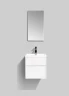 Тумба под раковину BelBagno Pietra Mini 50 PIETRA MINI-500AS-2C-SO-BL подвесная Bianco Lucido МДФ / ЛДСП