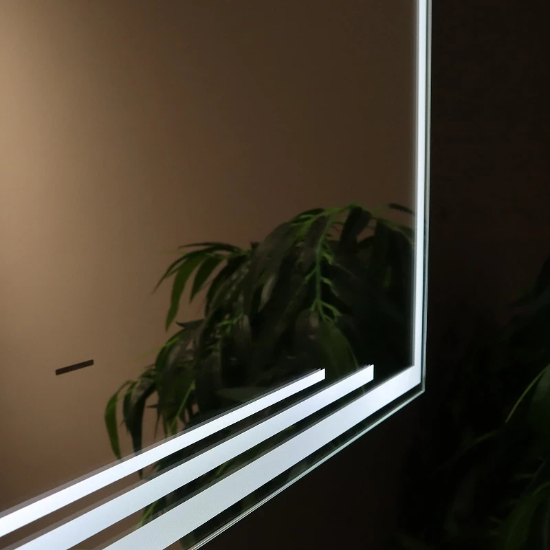 Зеркало Silver Mirrors Атриум 77 LED-00002640 с подсветкой с бесконтактным выключателем и диммером стекло