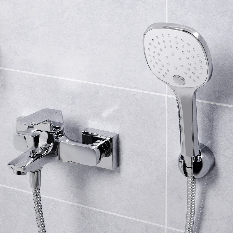 Смеситель для ванны WasserKRAFT Salm 2701 Хром латунь на стену