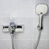 Смеситель для ванны WasserKRAFT Salm 2701 Хром латунь на стену