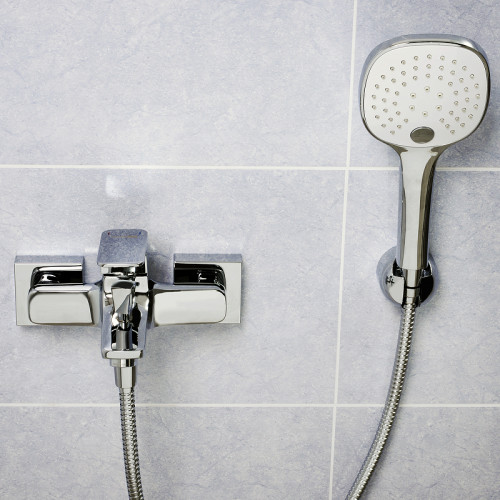 Смеситель для ванны WasserKRAFT Salm 2701 Хром латунь на стену