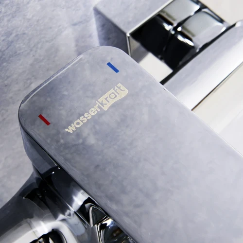 Смеситель для ванны WasserKRAFT Salm 2701 Хром латунь на стену