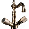 Смеситель для раковины Boheme Royal Cristal 292-Royal/CRSTblack Золото латунь