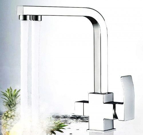 Смеситель для кухни ALMAes Rona AS-875-01 Хром латунь