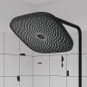 Душевая система Iddis SpaHome SPHBLTKi06 с термостатом Черная матовая латунь на стену