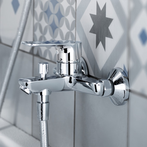 Смеситель для ванны Jacob Delafon Oscar E29844-CP Хром латунь на стену