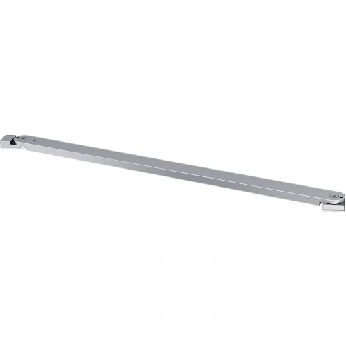 Шторка на ванну WasserKRAFT Main 100 41S02-100R Matt glass Fixed профиль Хром стекло матовое