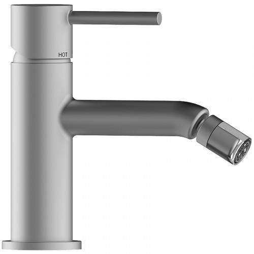 Смеситель для биде Bossini Teo Z00702.094 Никель шлифованный латунь