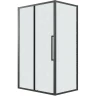 Душевой уголок Grossman Cosmo 100х80 120.K33.02.1080.21.02 профиль Черный матовый стекло шиншилла