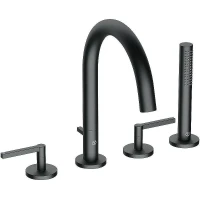 Смеситель на борт ванны Kludi Nova Fonte Puristic 204253915 Черный матовый