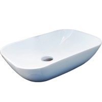 Раковина-чаша CeramaLux 51 9447 Белая фаянс накладная