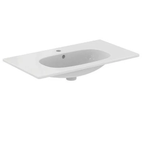 Мебельная раковина Ideal Standard Tesi 82 T3509V1 цвет Silk White / Белый матовый
