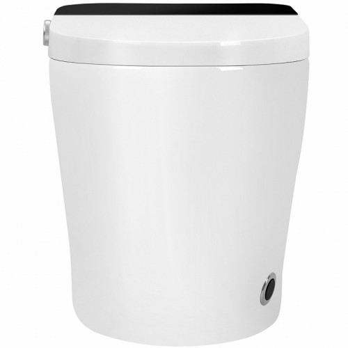 Унитаз биде Abber Bequem AC1116S приставной с сиденьем Микролифт фарфор приставной