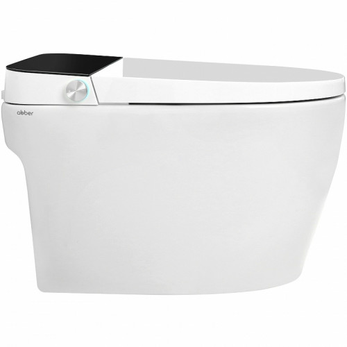 Унитаз биде Abber Bequem AC1116S приставной с сиденьем Микролифт фарфор приставной