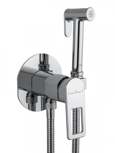 Гигиенический душ со смесителем Wonzon &amp; Woghand Frame WW-88829010-CR цвет Хром