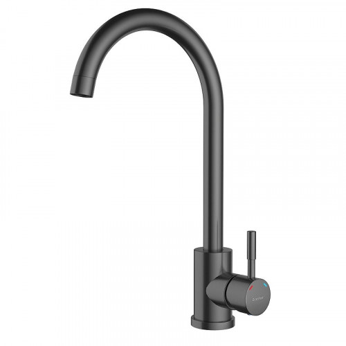 Смеситель для кухни GranFest Z-5410 цвет Графит