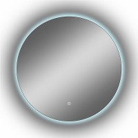 Зеркало Континент Ajour Eco 800х800 ЗЛП2809 с подсветкой с сенсорным выключателем с диммером стекло