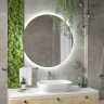 Зеркало Континент Ajour Eco 800х800 ЗЛП2809 с подсветкой с сенсорным выключателем с диммером стекло