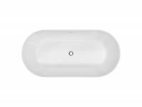 Акриловая ванна BelBagno 158х74 BB306-1585 без гидромассажа