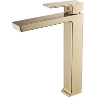 Смеситель для раковины Rose R18G R1811G-1 Золото матовое латунь