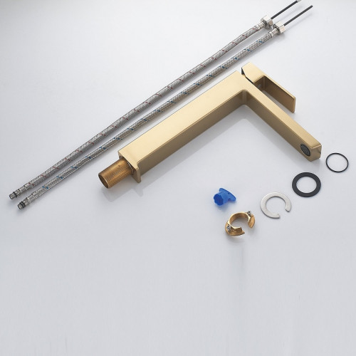 Смеситель для раковины Rose R18G R1811G-1 Золото матовое латунь