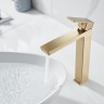 Смеситель для раковины Rose R18G R1811G-1 Золото матовое латунь
