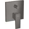 Смеситель для душа Hansgrohe Metropol 32545340 Шлифованный черный хром латунь встраиваемый