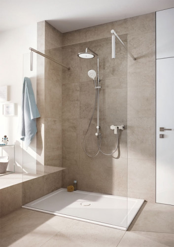 Смеситель для душа Kludi Pure Style 408410575 Хром латунь на стену