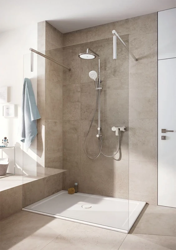 Смеситель для душа Kludi Pure Style 408410575 Хром латунь на стену