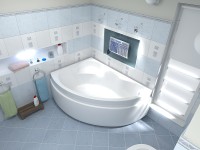 Акриловая ванна Bas Лагуна 170x110 L В 00019 без гидромассажа