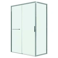 Душевой уголок Grossman Style 100x100 120.K33.05.1010.10.00 профиль Хром стекло прозрачное