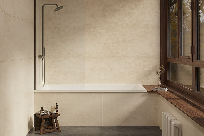 Керамогранит Creto Palladium Gold Decore MPL-061491 60х120 см бежевый для ванной комнаты, для кухни Россия