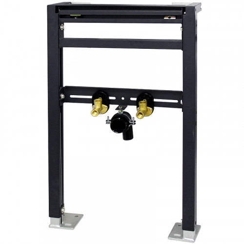 Инсталляция WeltWasser WW Amberg 500 RA 10000005537 для раковины Черная нержавеющая сталь