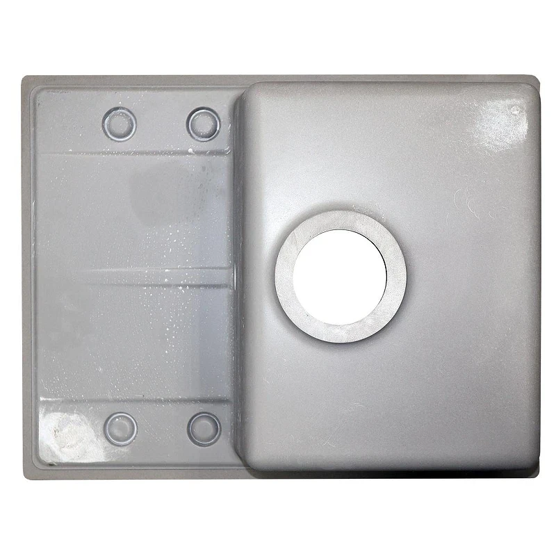 Кухонная мойка Azario Tavas 62 CS00097671 цвет Серый