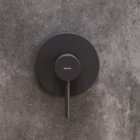 Смеситель для душа Damixa Scandinavian Pure 367500300 Черный матовый латунь встраиваемый