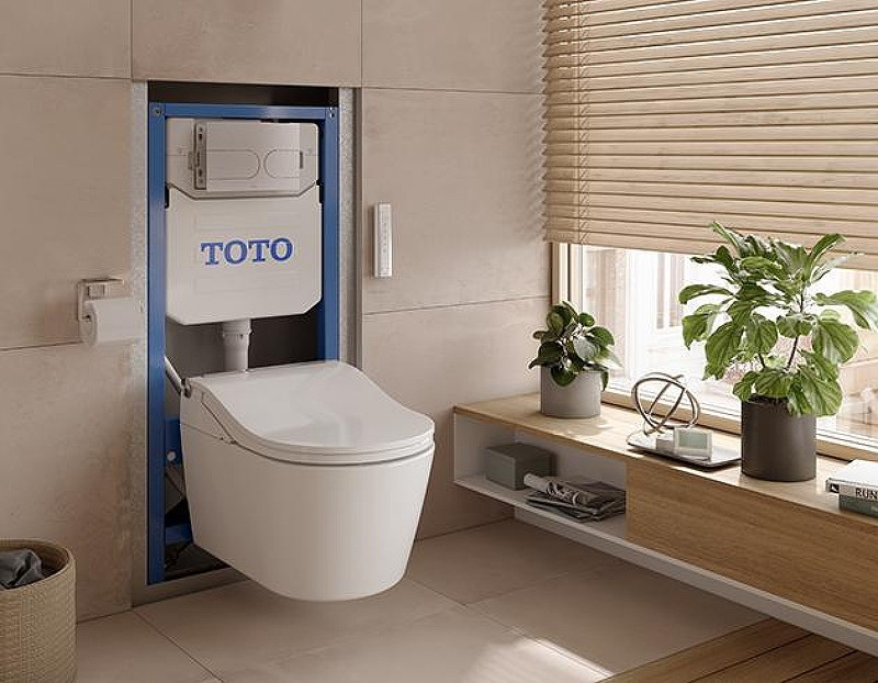 Инсталляция для унитаза Toto Washlet WH182ET без клавиши смыва