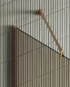 Душевая перегородка Maybah Glass MGD-702-2ш 690х1950 в широком профиле Бронза стекло бронзовое