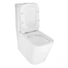 Унитаз компакт Azario Savia AZ-8303D-s цвет Белый с бачком и сиденьем Микролифт
