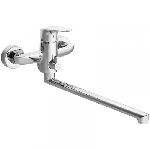 Смеситель для ванны Santek Форт WH5A12004C001 универсальный Хром латунь на стену