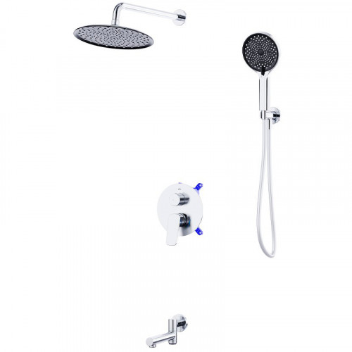 Душевая система BelBagno Marino MARINO-VDSET-CRM Хром латунь встраиваемый