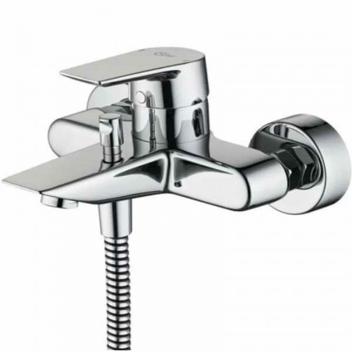 Смеситель для ванны Ideal Standard Tesi A6583AA Хром латунь на стену