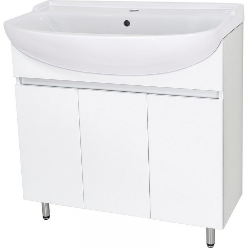 Тумба с раковиной Misty Амур 70 УТ000009553 Белая