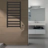 Электрический полотенцесушитель Azario Palermo 500x1000 П10 AZ83850B диммер справа Черный