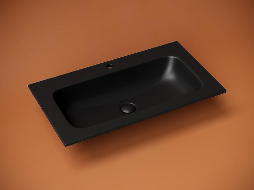 Раковина Ceramicanova Grace 80 CN7012MB Черная матовая