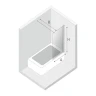 Шторка для ванны New Trendy NEW MODUS White x70 EXK-2349-WP