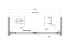 Душевая дверь BelBagno Soft Close-1 130 SOFT_CLOSE-1-BF-1-130-C-Cr профиль Хром стекло прозрачное