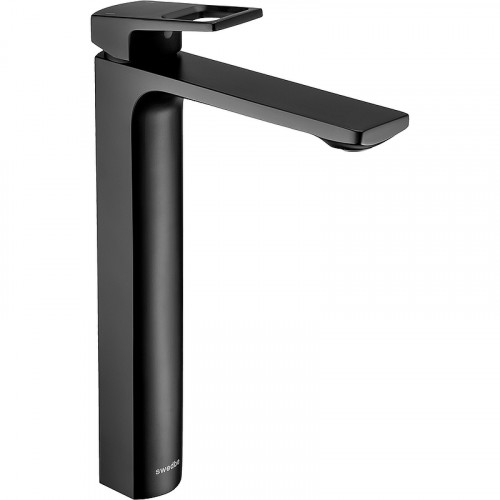 Смеситель для раковины Swedbe Kronos 2015B Черный матовый латунь