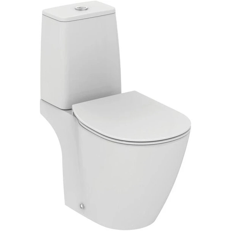 Унитаз компакт Ideal Standard Connect E042901 без бачка и сиденья фарфор напольный