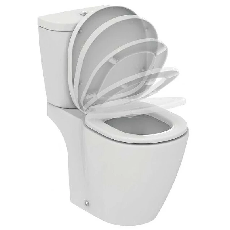 Унитаз компакт Ideal Standard Connect E042901 без бачка и сиденья фарфор напольный
